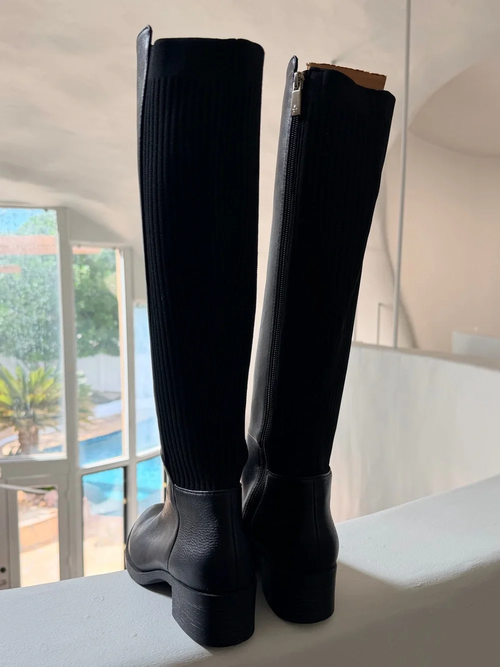 NWOT Black Kenneth Cole Riding Boots 👢